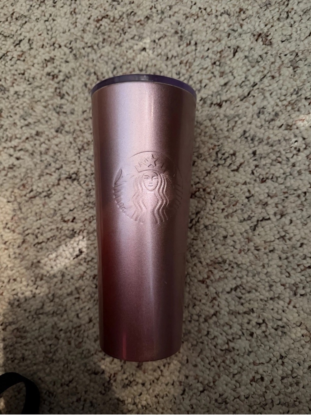Starbucks Metallic Pink Tall Tumbler